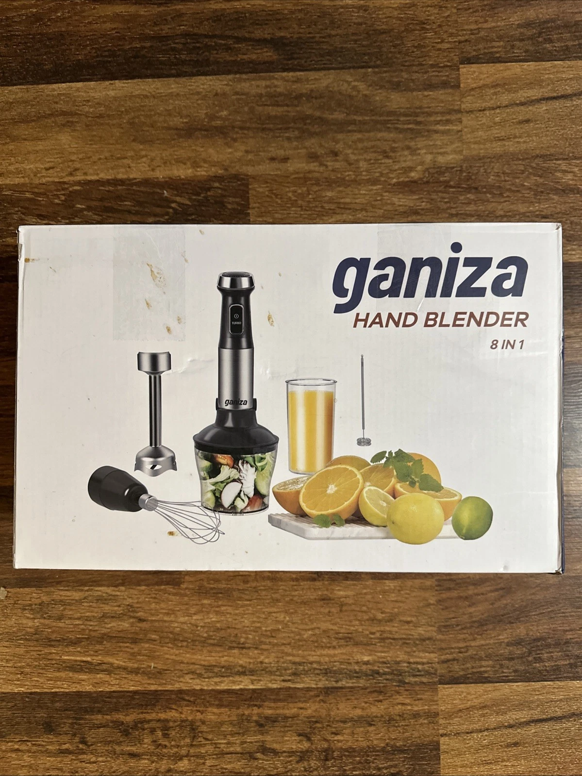 Ganiza 8 In 1 Immersion Hand Blender, 1000W Motor, 16 Speeds
Opens in a new window or tab