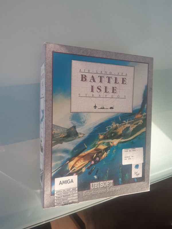 Battle Isle- Commodore Amiga  -  Complete - very good condition