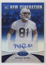 2013 Certified New Generation Mirror Blue Signatures Mychal Rivera Auto 00ah