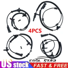 4pcs Front and Rear ABS Wheel Speed Sensor For Ram 1500 2013-2018 1500 Classic
