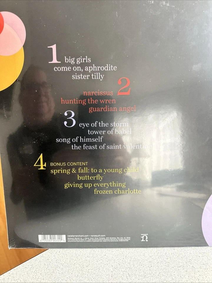 Natalie Merchant   KEEP YOUR COURAGE  Transparent Gold Vinyl NEW SEALED 2LPs - Изображение 3 из 4