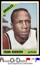 1966 Topps #310 Frank Robinson Baltimore Orioles Vintage Baseball Card