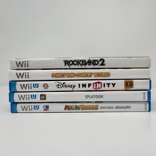 Nintendo Wii Cases OEM Empty Game Cases Lot of 5