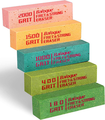 Fret Erasers for Guitar, Fret Polishing Cleaner