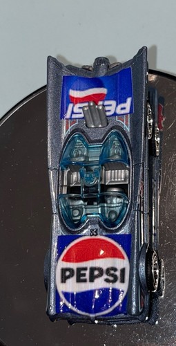 "Custom Made" Hot Wheels TV Batmobile Pepsi Cola Real Riders Bat Mobile - Picture 5 of 8