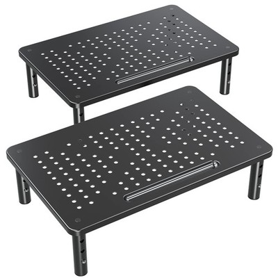 2 Pack Monitor Stand Riser - 3 Height Adjustable Monitor Stand for Laptop, Co...