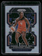 Stephanie Jones 2022-23 Panini Prizm WNBA Silver Prizm Washington Mystics #134