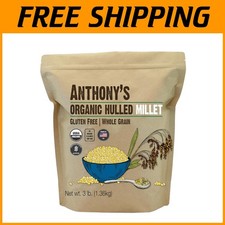 Raw Hulled Millet - USDA Organic Certified
