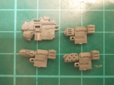 Horus Hersey - MK4 Space Marine Combi Bolter - 30k / 40k bits