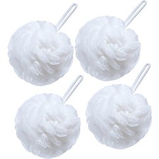 Bath Loofah Large 80g Shower Sponge Body Scrubber Mesh Pouf for Men and , Set...