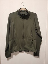 All In Motion Hunter Green Long Sleeved Full Zip Sweatshirt Size XL