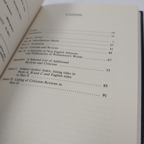 Jack Williamson A Primary And Secondary Bibliography Myers SIGNED 1980 - Bild 7 von 9