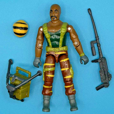 1988 Gi Joe Tiger Force 3.75'' Roadblock v3 Figure Complete Hasbro