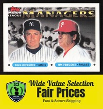 1993 Topps Managers Buck Showalter/Jim Fregosi #510 Baseball Card