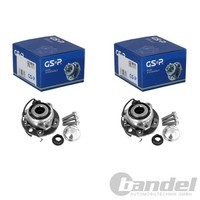 2X GSP RADLAGER-SATZ Vorne Beidseitig Passend FÜR Opel Astra Zafira Links+Rechts
