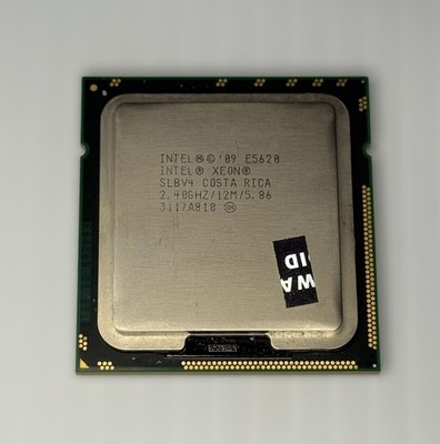 Intel Xeon E5620 Quad Core 2.40GHz LGA-1366 12M Server Processor SLBV4 80W