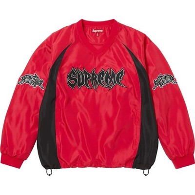 Supreme Warthog Warm Up Pullover Red