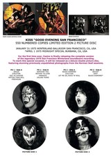 Kiss - Good Evening San Francisco 1975 - 2LP Picture Disc - Ed. Lim. Preorder