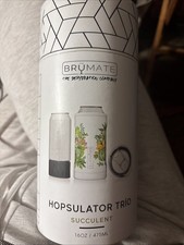 BRUMATE HOPSULATOR SLIM Insulated Cooler Koozie Coozie For 12 OZ Succulent