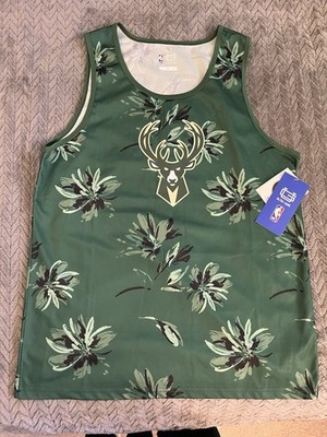 NWT Men's Large Milwaukee Bucks #34 Antetokounmpo Tank Top (R2)