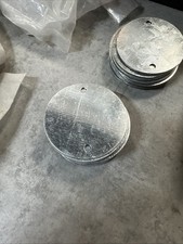 100x  Galvanised Steel Conduit Box Lid