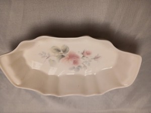 Vintage Donegal Irish Rose Parian China Trinket or Candy Dish
