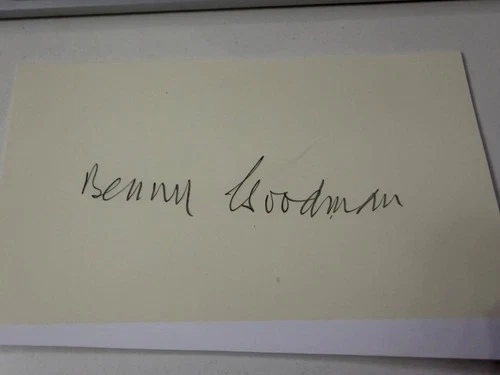 Benny Goodman pencil signed 617 Squadron Tirpitz RAF WW2