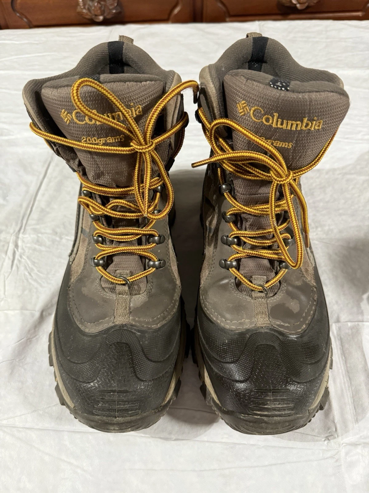 Columbia Omni Heat Techlite BM1471-256 Insulated Waterproof Hiking Boots Size 11