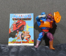 Vintage TWO BAD 100% Complete He Man w/Comic & Shield Masters Of The Universe