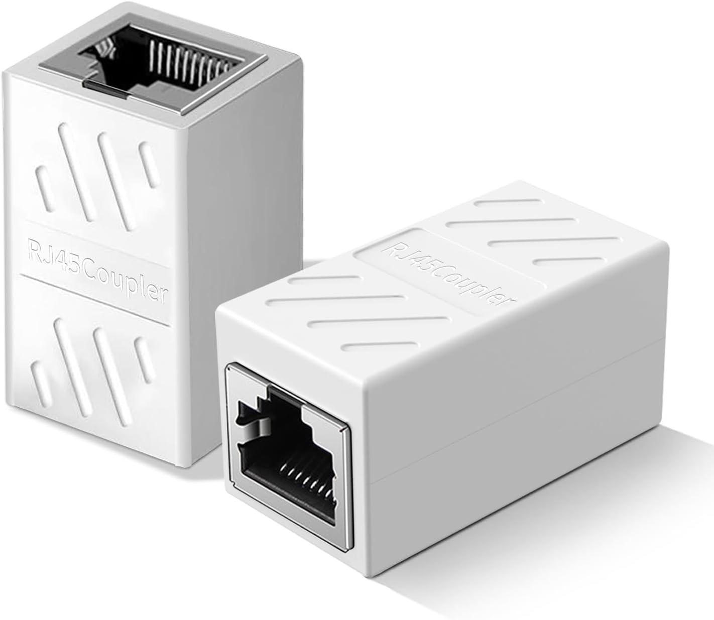 BLKing RJ45 Coupler,Cat7 Cat6 Cat5e 8P8C Ethernet Lan Cable Connector,8P8C Netw