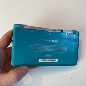 Nintendo 3DS Handheld Video Game Console Blue CTR-001 (USA) W Charger Stylus