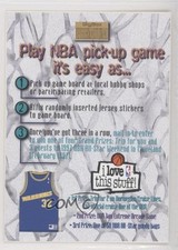 1996-97 Skybox Premium NBA Pick-Up Game Entry Joe Smith #9 0q3