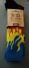 Northeast Youth Ski Socks 2 Pr. Size Small 13K-4 NEW Unisex Multicolor