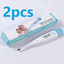 Easy Home Digital Oral Thermometer - Medical Fever Grade - Adult Rectal Underarm
