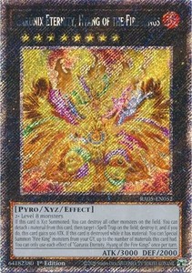 Garunix Eternity, Hyang of the Fire Kings - RA05-EN052 - Platinum Secret Rare