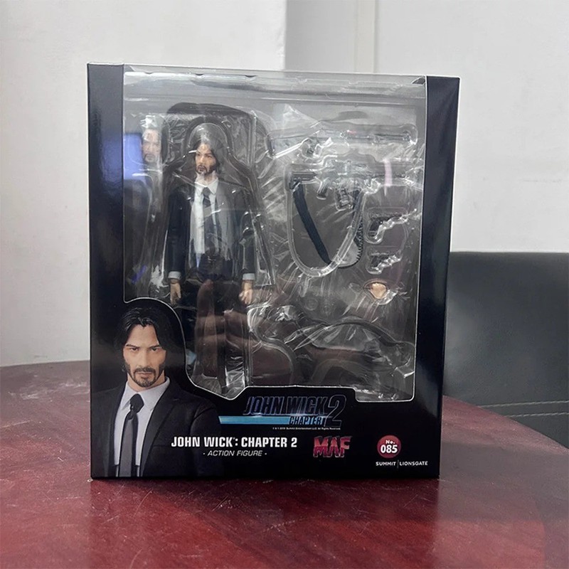 Mafex No. 085 John Wick Chapter 2 Action Figure New with Box Gift Toy Model 6''