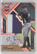 2018 Panini Elite Extra Edition Red /49 Josh Staumont #FTSA-JO Auto gp1
