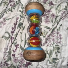 Rainmaker - 7 inch Wooden Rain Stick Montessori Toys for Babies 6-12...