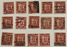 1680 1930 US INVESTOR LOT OF 15 CHARLESTON, SC US 2C STAMPS