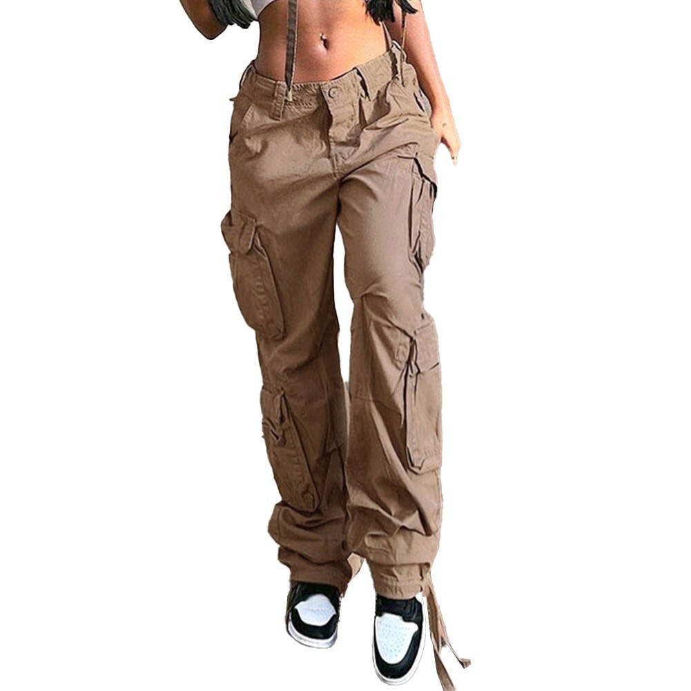 Women's Pants Clothing Workwear Y2k Aesthetic Cargo Pants Women's Hippie