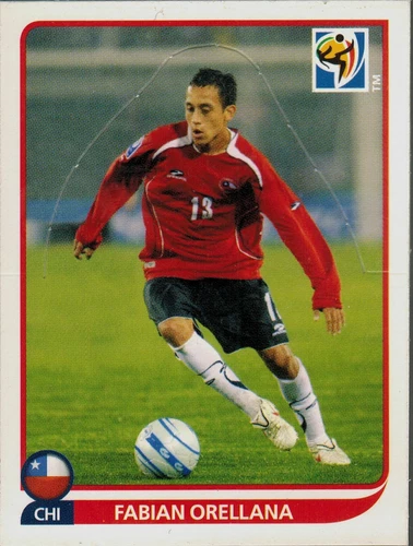 Chile 2010 Panini FIFA World Cup Soccer Popup - Fabian Orellana