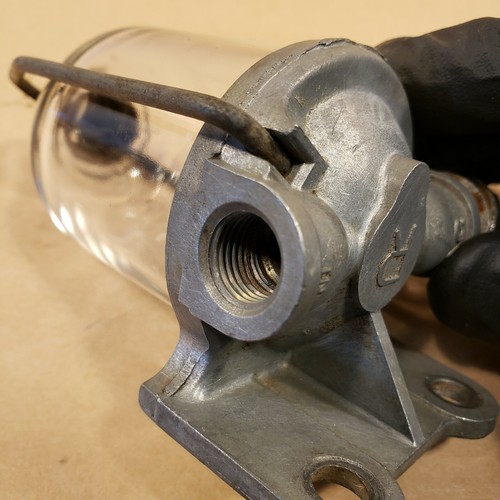 Jaguar XKE E-Type XK150 Mk X XJ6 S1 AC Delco Glass Bowl Fuel Filter C13681 - Picture 6 of 11