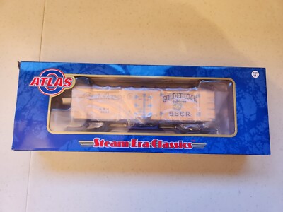 Atlas 3 rail O Scale Goldenlock Beer Reefer #3537