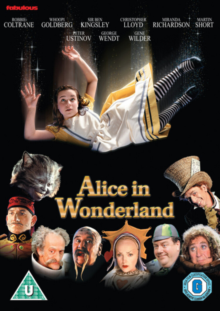 Alice in Wonderland (DVD) Christopher Lloyd Gene Wilder Robbie Coltrane