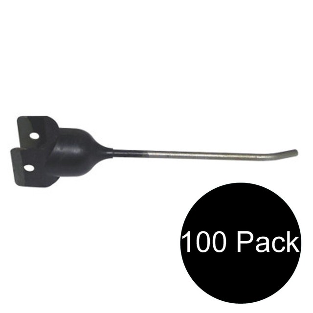 AE47389 AE24953 (100) Rubber Mounted Rake Teeth Fits John Deere 650 652