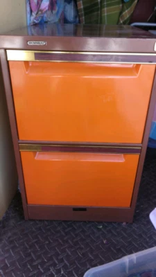 Vintage Retro Brownbuilt Filing Cabinet Cabinets Gumtree