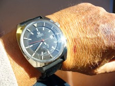 Vintage TISSOT VISODATE T12 SUPERCOMPRESSOR AUTOMATIC SEASTAR diver watch