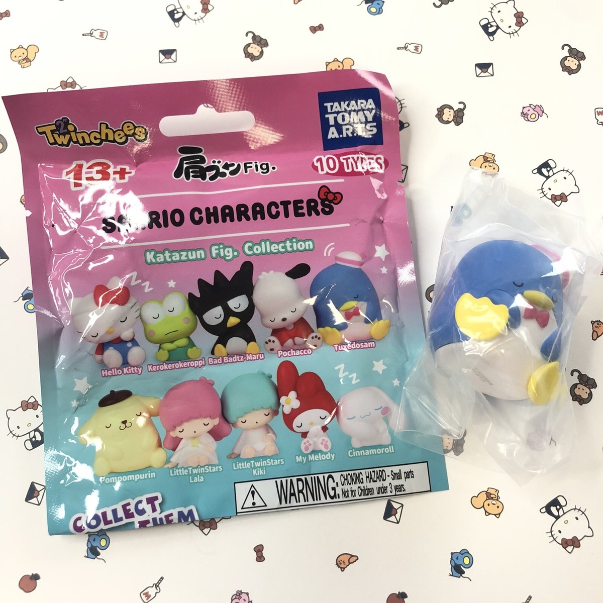 Sanrio Characters Katazun Fig Collection - Figur Tidur Sanrio