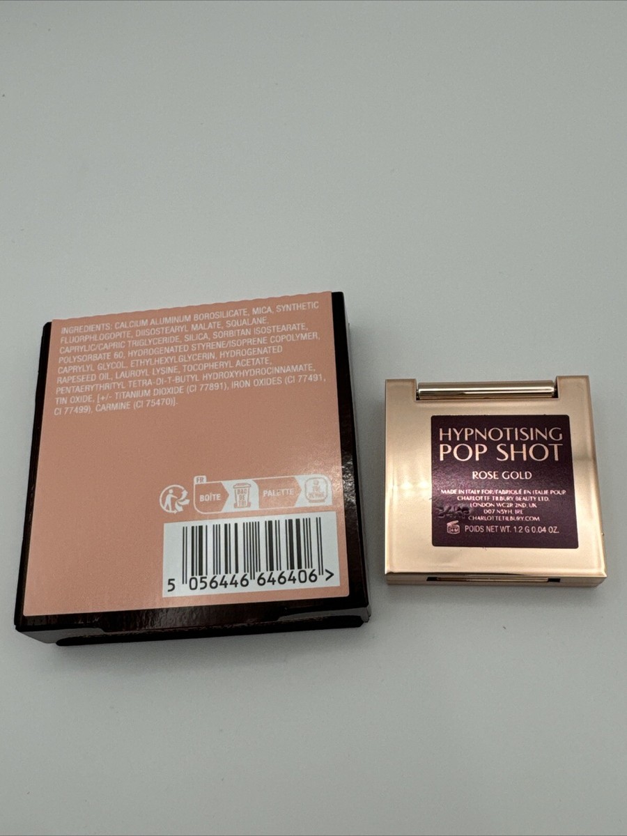 Charlotte Tilbury Hypnotising Pop Shots Rose Gold Eyeshadow