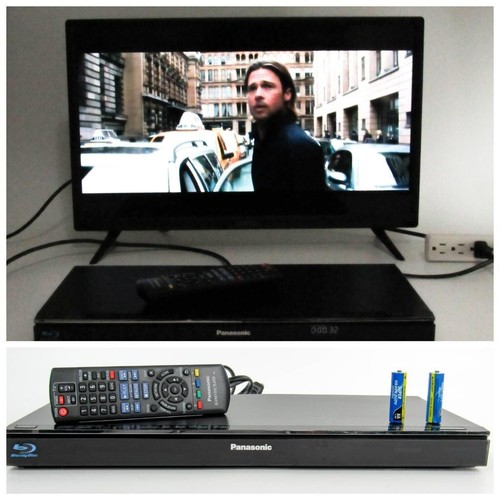 Panasonic DMPBDT220 Integrated WIFI 3D Smart BluRay Player With Remote Works eBay